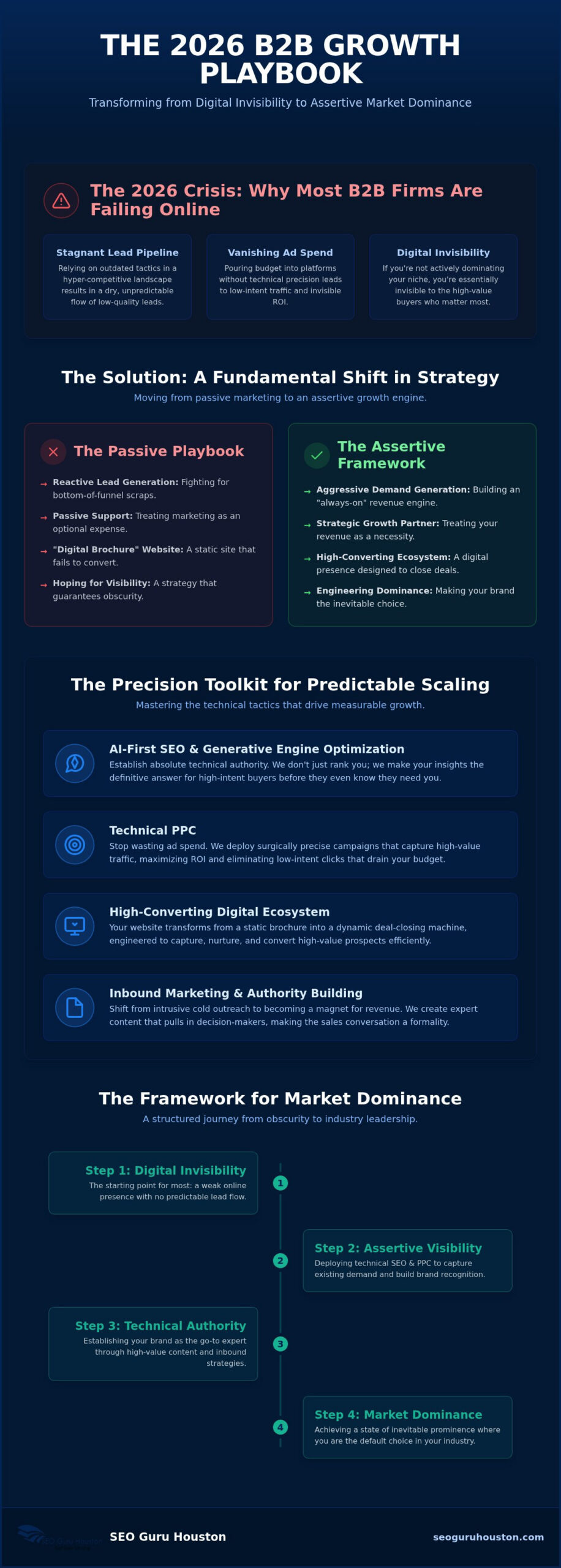 B2B Marketing Agency Houston: Assertive Strategies for Market Dominance in 2026