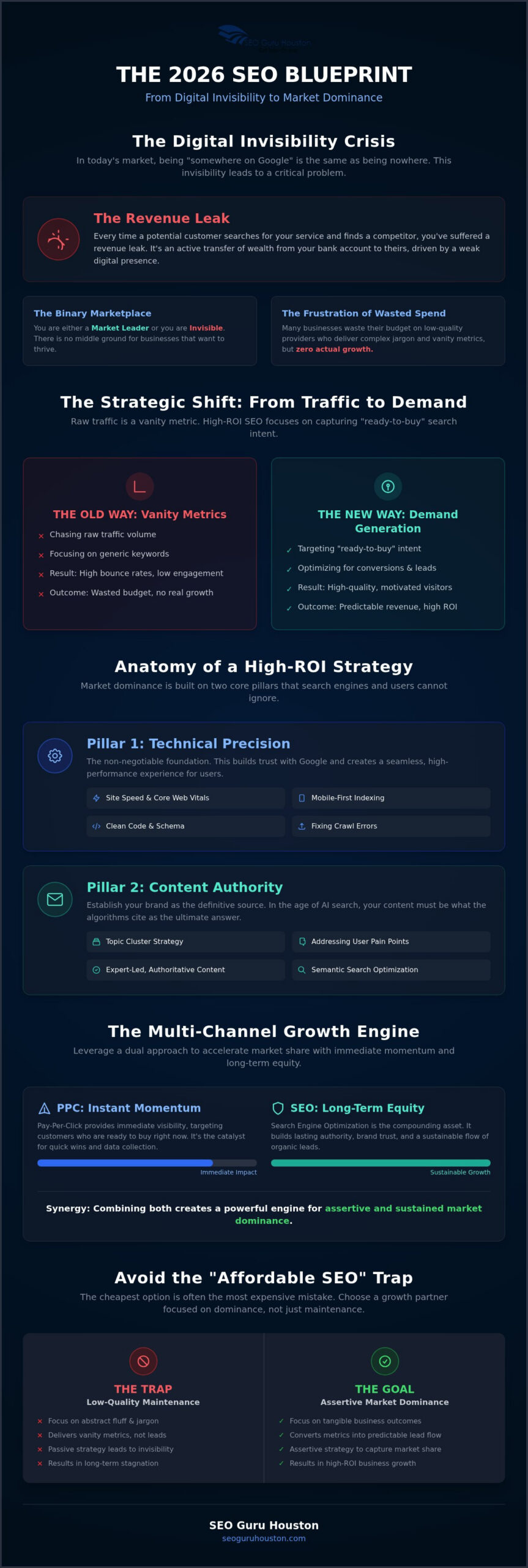 Houston SEO Services for Small Business: The Assertive Path to Market Dominance in 2026