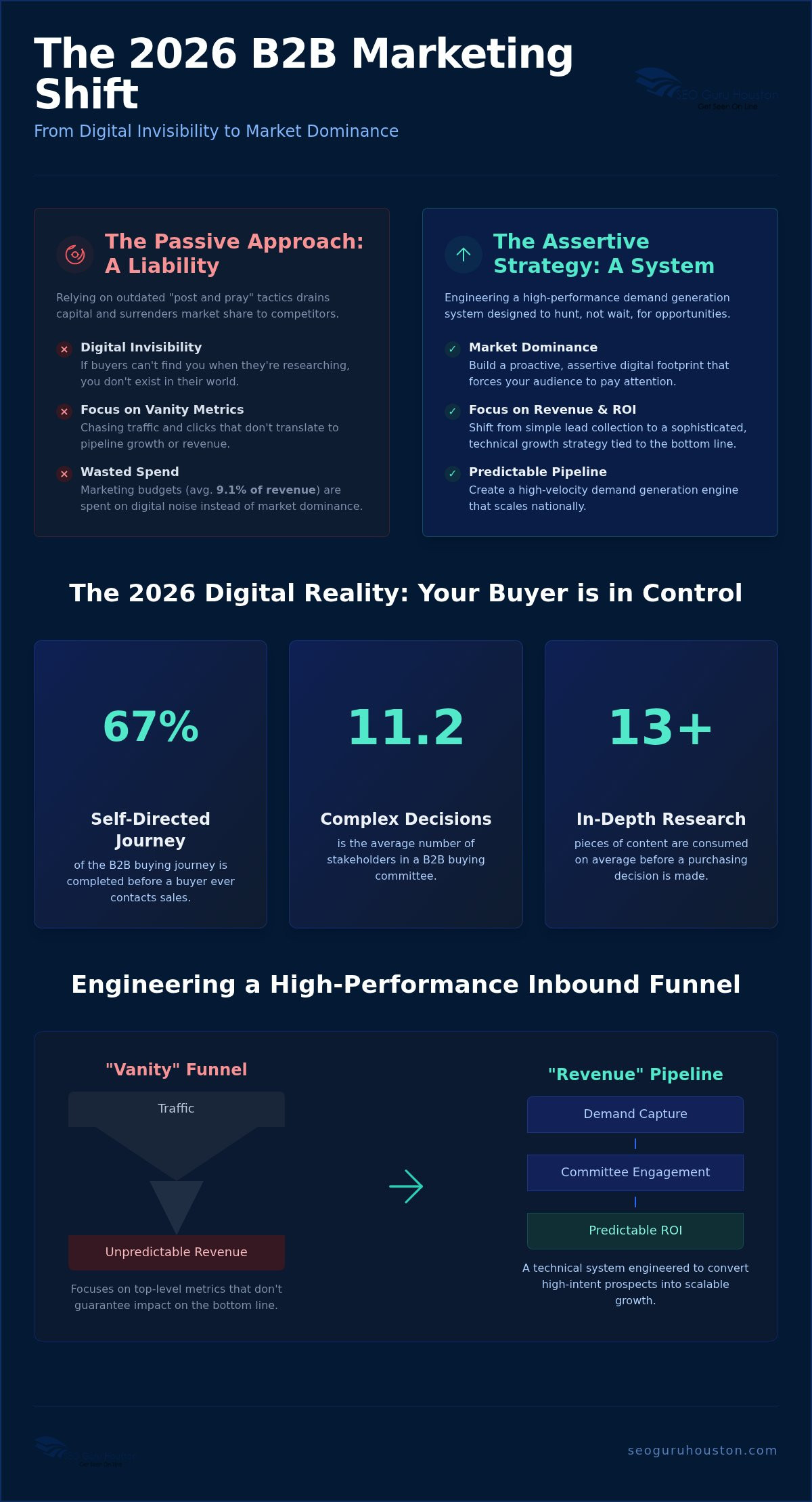 B2B Inbound Marketing Agency Houston: Command Market Dominance in 2026