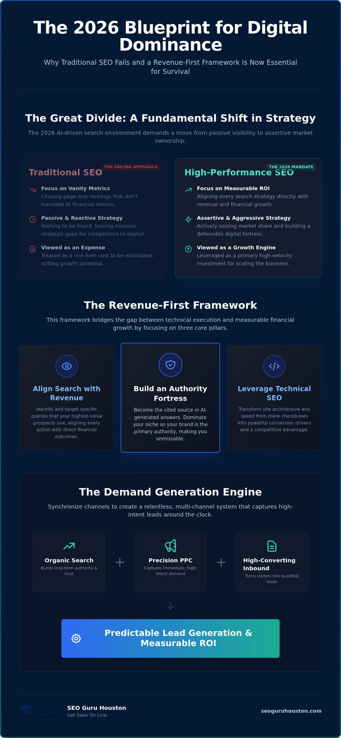Houston SEO Services: Assertive Strategies for National Market Dominance in 2026