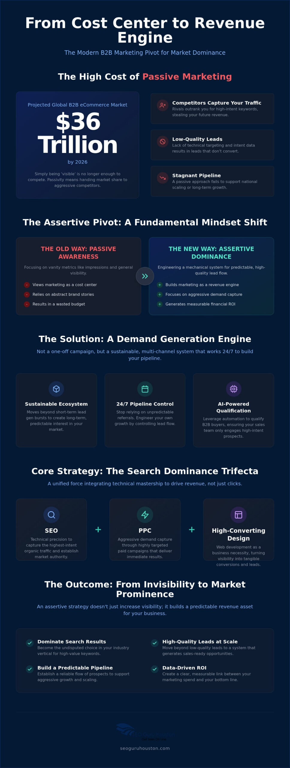 B2B Marketing Agency Houston: Assertive Strategies for National Market Dominance